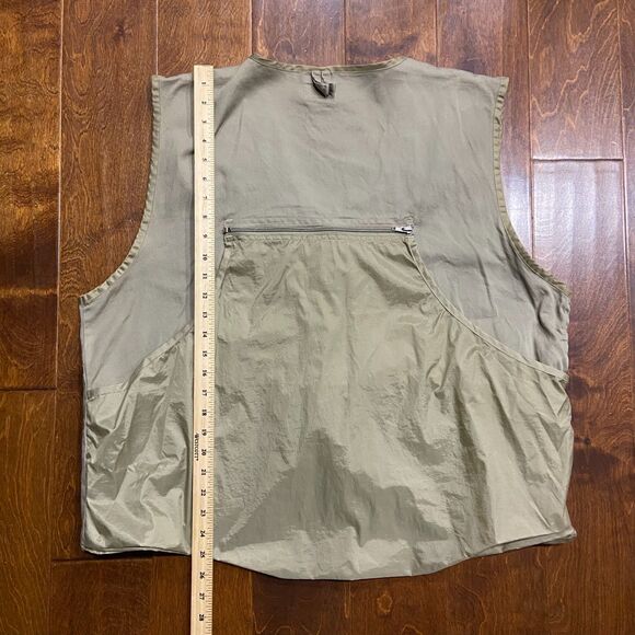 Ozark Trail Outdoors Vintage Fishing Hiking Vest Full Zip Khaki Tan Men's 2XL - Picture 7 of 7